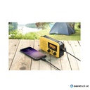 BLACKOUT Not-Radio, Solar- & Kurbelradio mit LED-Lampe