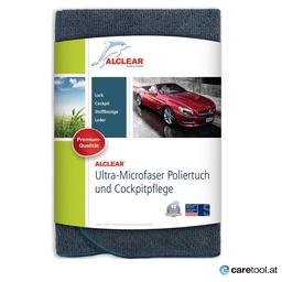 [A257343] ALCLEAR Ultra-Microfaser Poliertuch und Cockpitpflege