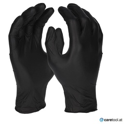 Einweghandschuhe, Nitril, sensitive, schwarz